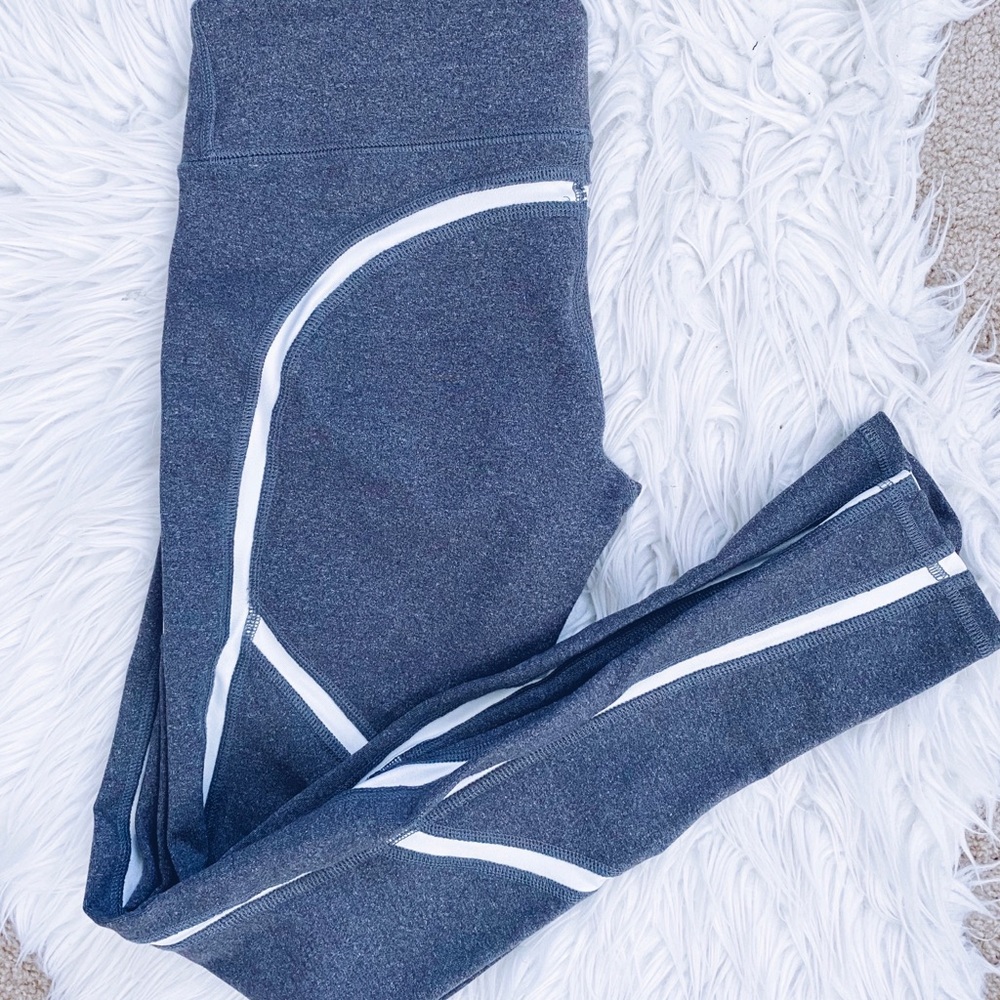 Alo Yoga Talia Grey Leggings Small